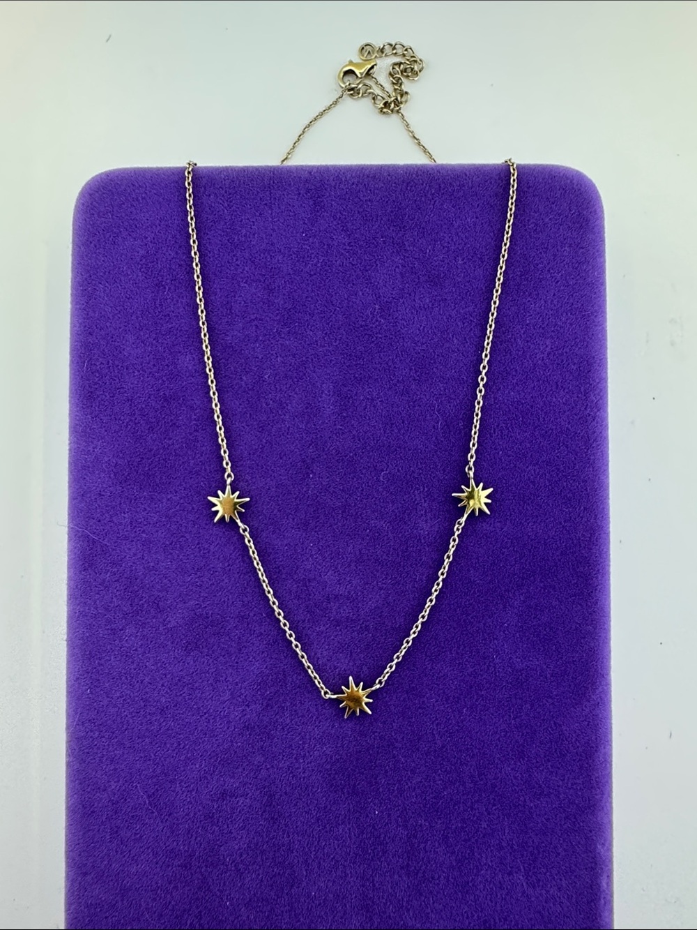 💛 Mejuri 18k Gold Vermeil Star Charm Station Necklace | Retired Designer